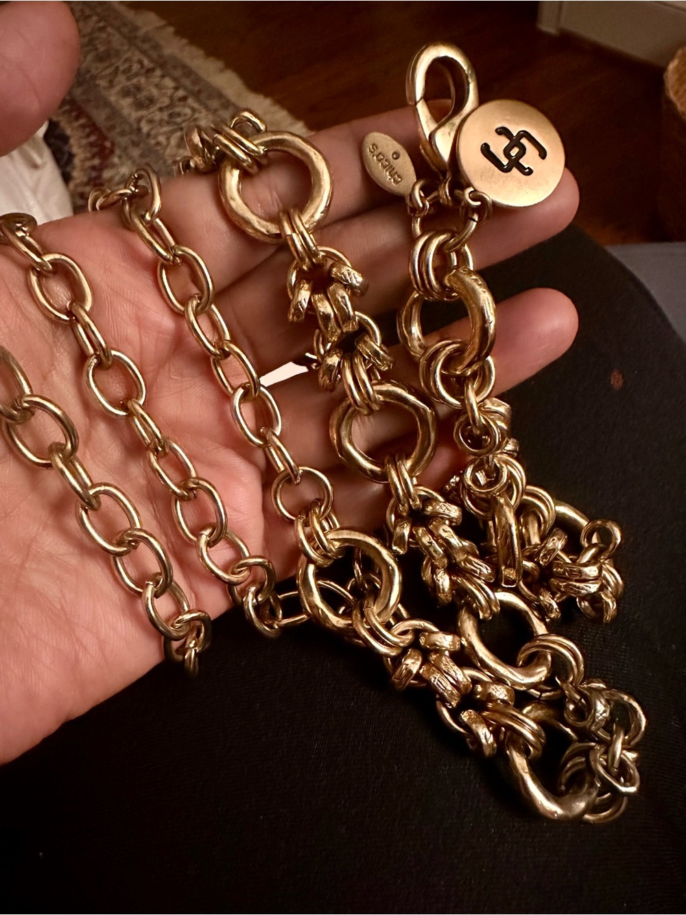 Elegant Chico’s link Belt